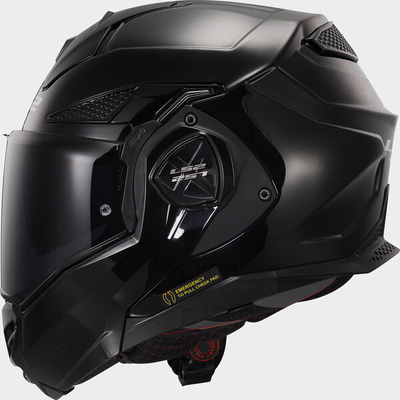 LS2 FF901 Advant X Solid Gloss Black 06