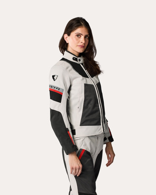 REV'IT Tornado 4 H2O Ladies Jacket Silver/Black