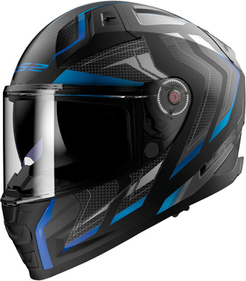 LS2 FF811 Vector II Alizer Matt Black Blue