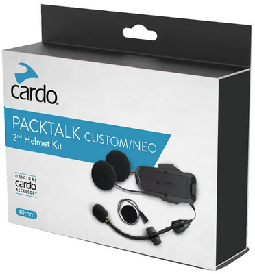 Cardo Packtalk Custom 2e helm kit Cardo Packtalk Custom 2e helm kit