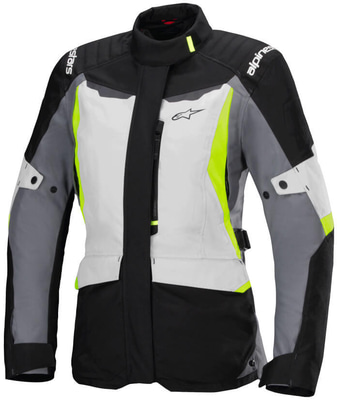 Alpinestars Stella ST-1 Waterproof Jacket Ice Gray/Black/Yellow Fluo 9145