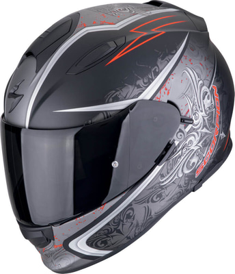 Scorpion EXO-491 Run Matt Black/Red