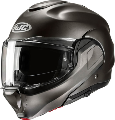 HJC F100 Semi Flat Titanium 818