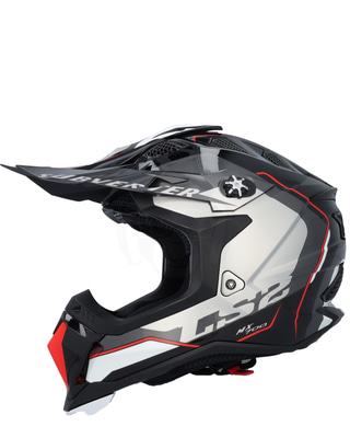 LS2 MX700 Subverter Arched Silver Titanium