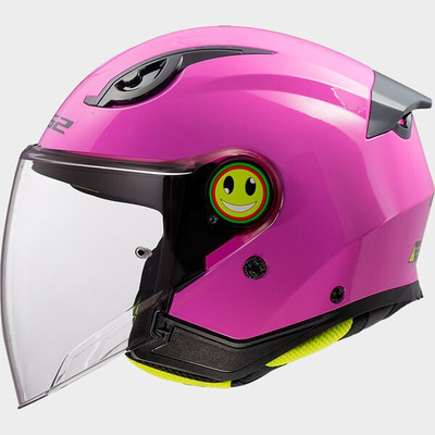 LS2 OF622 Funny II Solid Pink