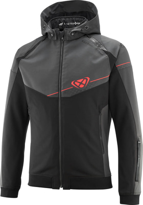 Ixon Section Jacket Black/Anthra/Bright Red 1154