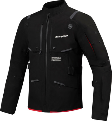 Ixon M-Skeid Parka Black/Bright Red 1117