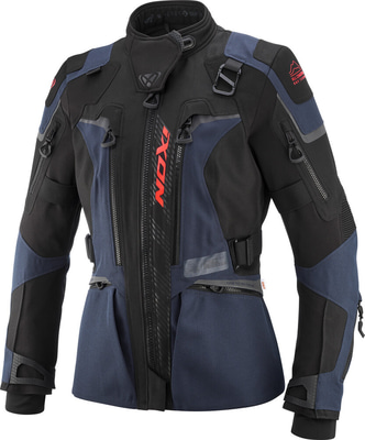 Ixon Odin Lady Parka Navy/Black/Bright Red 3047