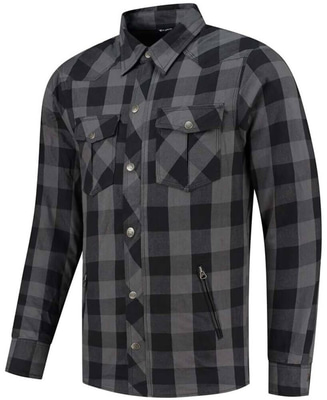 Rusty Stitches Neil-25 Jacket Grey-Black