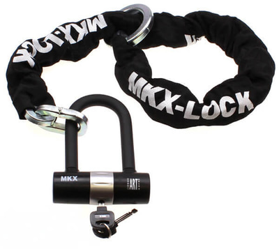 MKX Ketting Slot Art4 120cm met ring (Lang U-Lock) MKX Ketting Slot Art4 120cm met ring (Lang U-Lock)