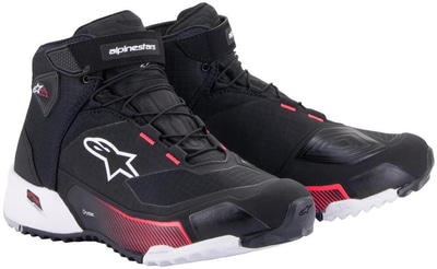 Alpinestars Cr-X Women'S Drystar Riding Shoes Black White Diva Pink 1832