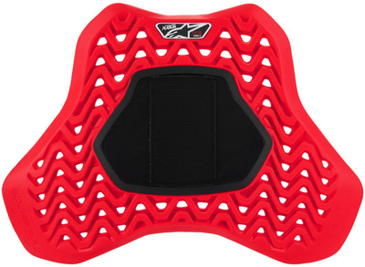 Alpinestars Nucleon Plasma Full Chest Protector Hook And Loop Red Black 31