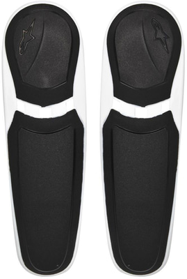 Alpinestars Replacement Toe Slider White Black 21 Alpinestars Replacement Toe Slider White Black 21