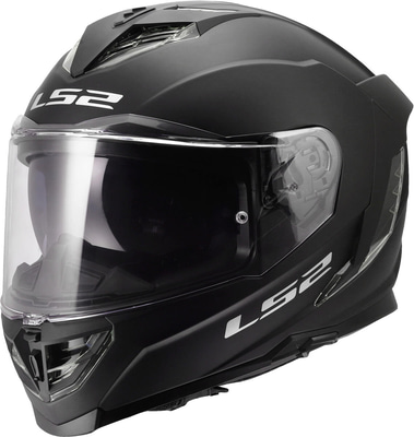 LS2 FF818 Storm III Solid Matt Black