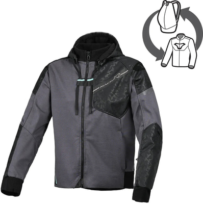 Macna Distec ladies Black print 110