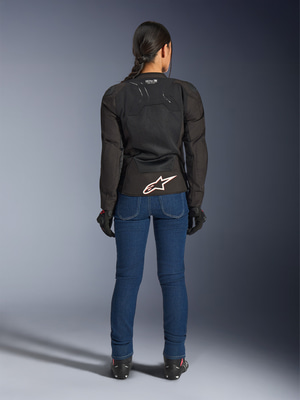 Alpinestars Stella Smx Air Jacket Black/White/Red Fluo