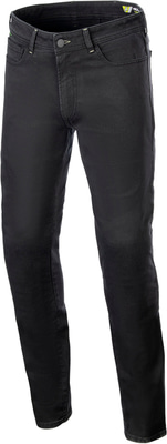 Alpinestars Copper V3 Denim Motorjeans Black Rinse