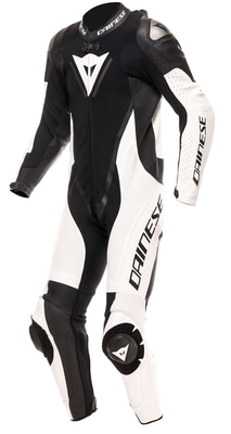 Dainese Demon Sprint Perf 1Pc Leather Suit Racepak Black/White/White