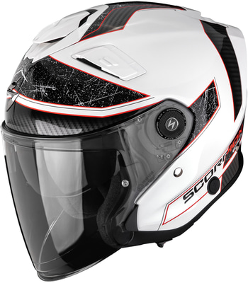 Scorpion EXO-GT JET Crest White/Red