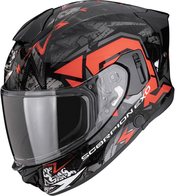 Scorpion EXO-530 AIR Meteor Black/Silver/Red
