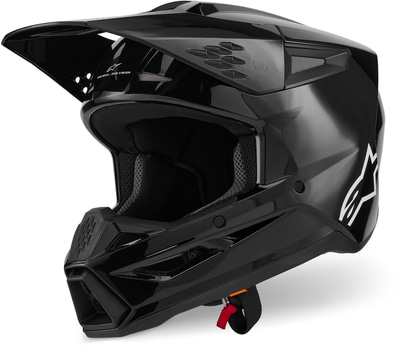 Alpinestars S-M3 Solid Black Glossy 1180