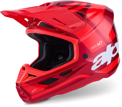 Alpinestars S-M7 Core Red Glossy 3127