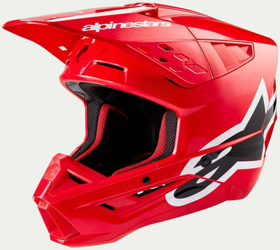 Alpinestars S-M5 Corp Bright Red Glossy 3010