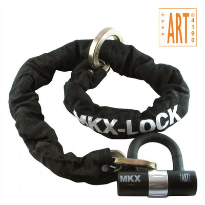 MKX Lock kettingslot met ring ART4 120cm