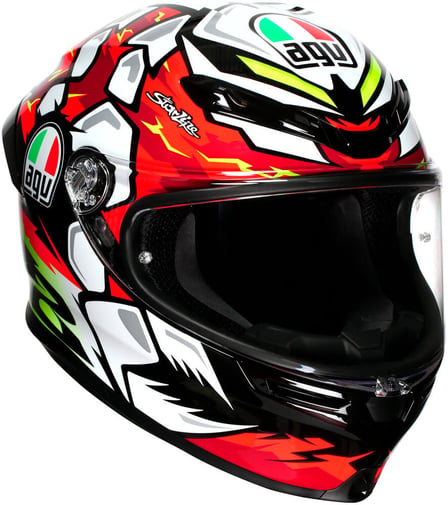 2012 tws motorcycle modular helmets 1Storm Motorcycle Modular Full Face Flip up Dual Visor Helmet + Spoiler + Motorcycle Bluetooth Headset: HB89 Glossy Black / XL (59-60 cm 23.2/23.4 main image 0