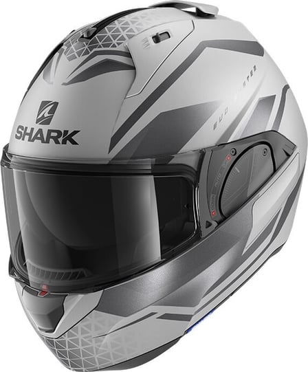Shark Evo ES Yari Matt Silver/Anthracite/Black SAK