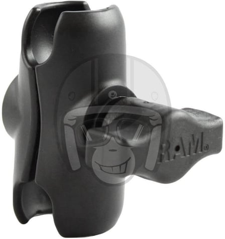 RAM Double Socket Arm For B Size 1" Balls Short RAM Double Socket Arm For B Size 1" Balls Short