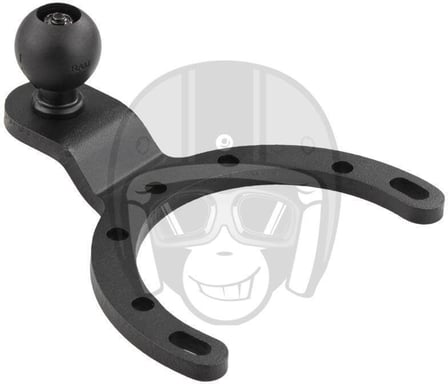 RAM Tank Base With 1" Ball Large