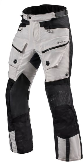 REV'IT Defender 3 GTX Trousers Silver/Black