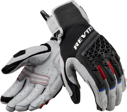 REV'IT Sand 4 Gloves Light Grey/Black