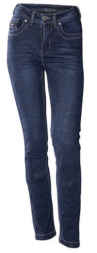 CLAW Britt Ladies Kevlar Motorjeans Light Blue