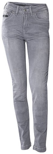 CLAW Britt Ladies Kevlar Motorjeans Light Grey