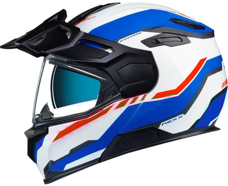 NEXX X.VILIJORD Continental White/Blue/Red