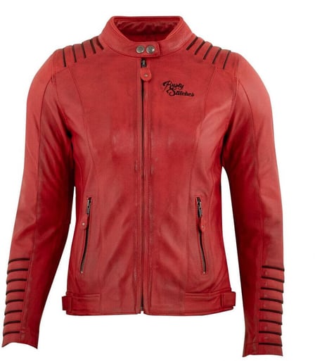 Rusty Stitches Amanda Ladies Jacket Red/Black 116