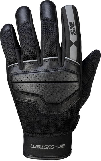 iXS Classic Evo-Air Gloves Black/Grey