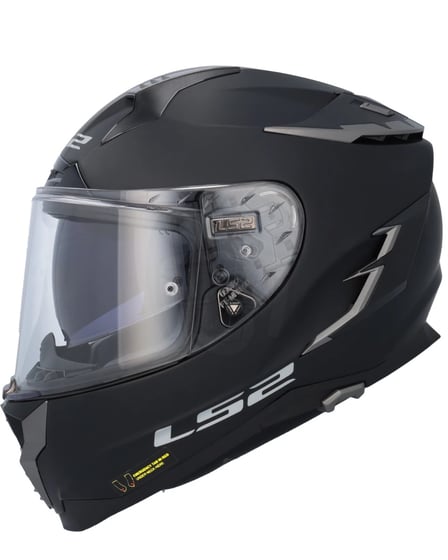 LS2 FF327 Challenger Single Mono Matt Black