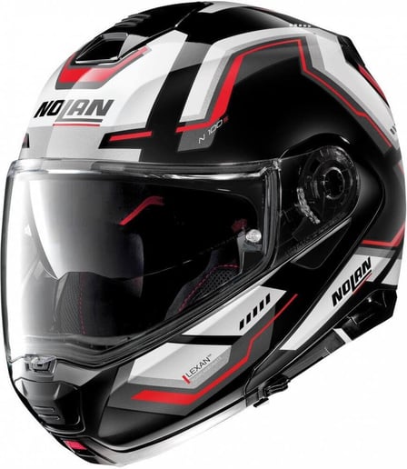 Nolan N100-5 Upwind Glossy Red N-Com 061