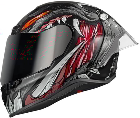 NEXX X.R3R Zorga Black/Red Matt