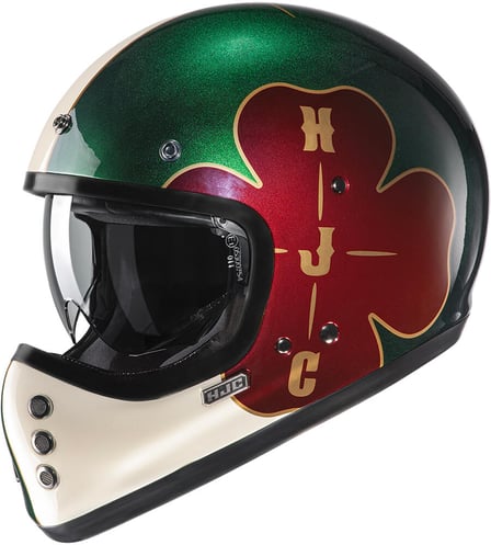 HJC V60 Ofera Green/Red 437