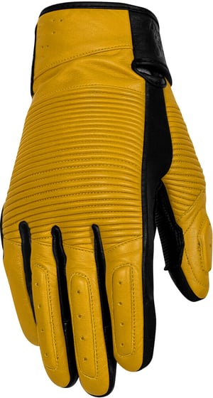Rusty Stitches Jimmy Gloves Yellow/Black