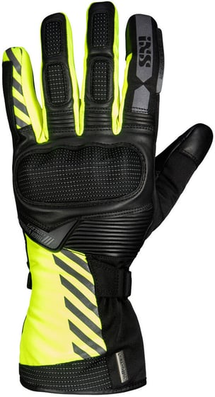 IXS Glasgow-ST 2.0 Tour Gloves Black/Yellow Fluo 350