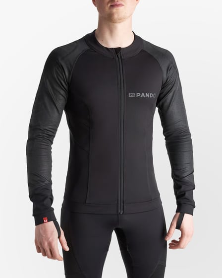 Pando Moto Shell UH 03 Armored base layer Shirt Black