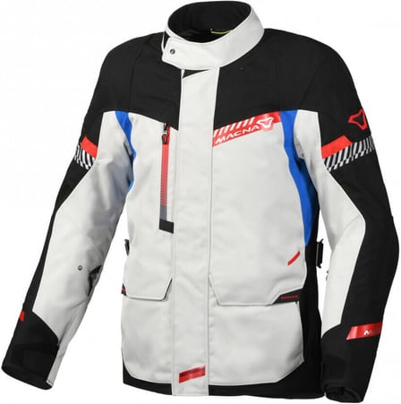 Macna Aspire Jacket Grey/Blue 815