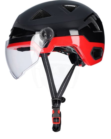 VITO E-Light + Vizier Gloss Black/Red