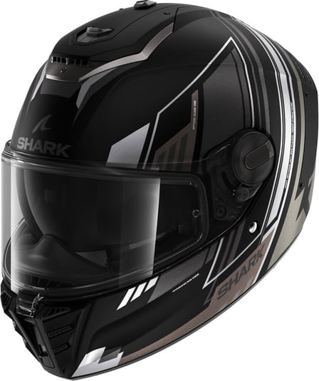 Shark Spartan RS Byhron Mat Black Anthracite Chrome KAU