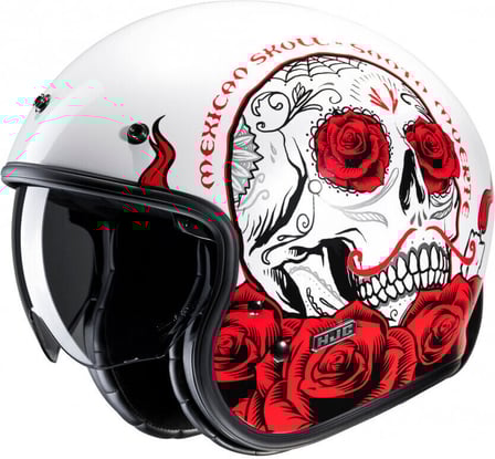 HJC V31 Desto White/Red 231